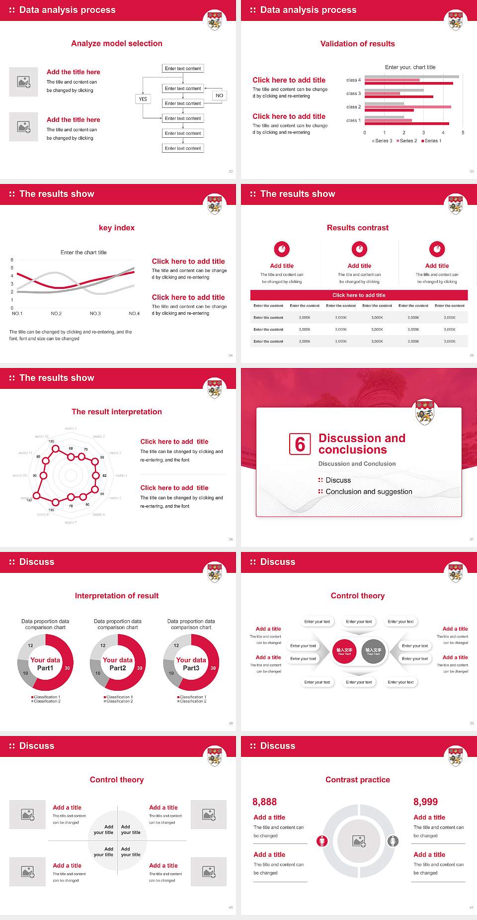 Nanyang Technological University Graduation Thesis Defense PPT Template4:3 ratio PPT effect preview image5