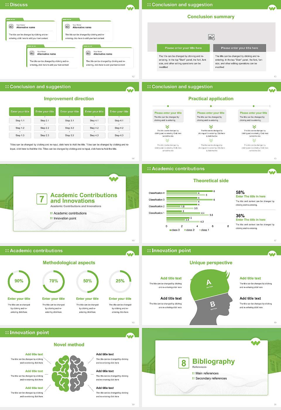 Tai Poutini Polytechnic Graduation Thesis Defense PPT Template16:9 ratio PPT effect preview image6
