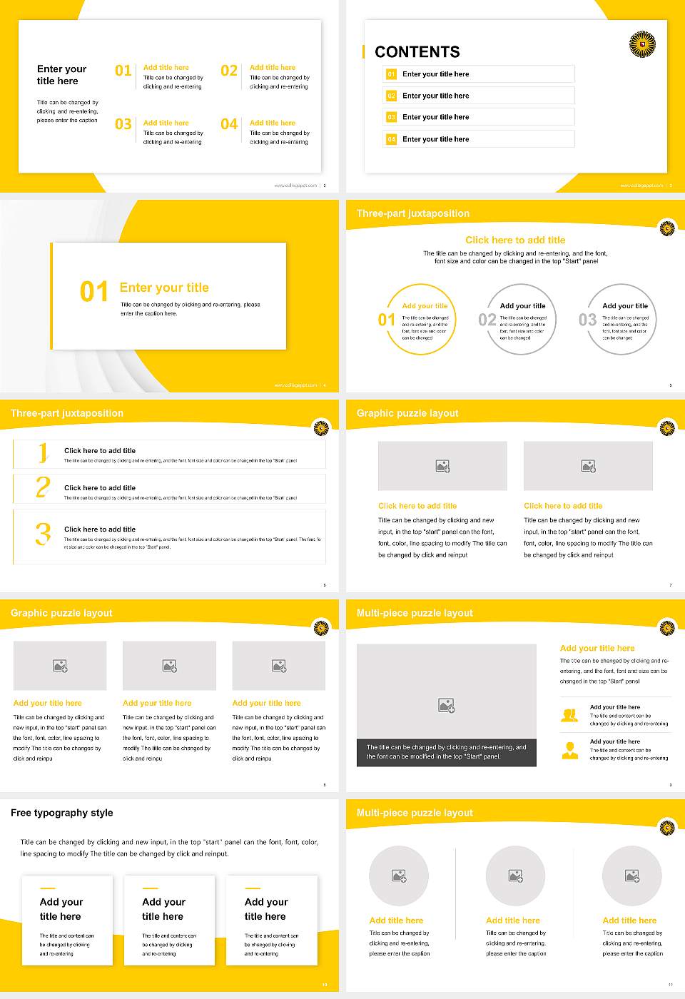 University College Utrecht Academic Presentation/Research Findings Report PPT Template16:9 ratio PPT effect preview image2