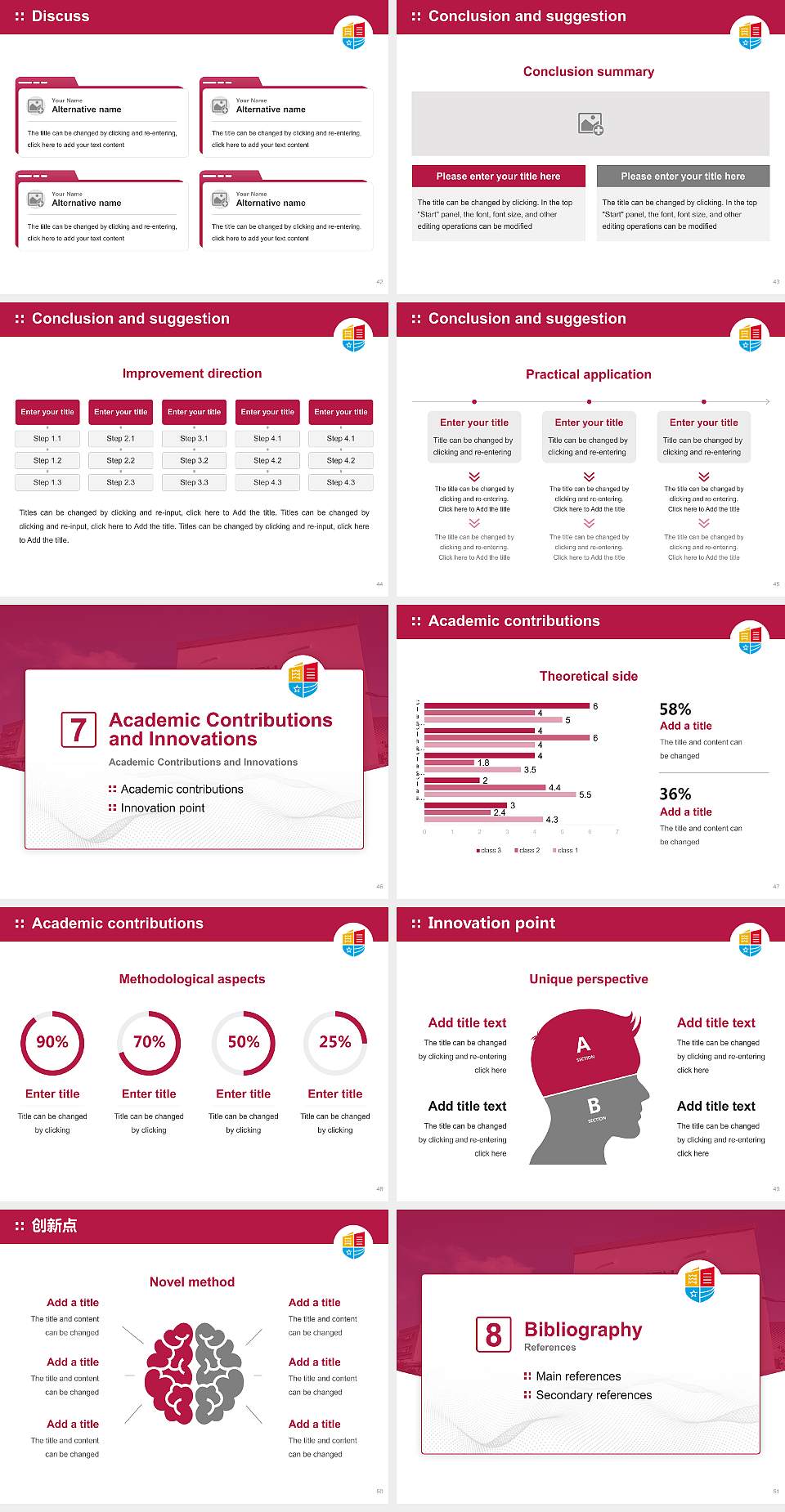 Munster Technological University Graduation Thesis Defense PPT Template4:3 ratio PPT effect preview image6