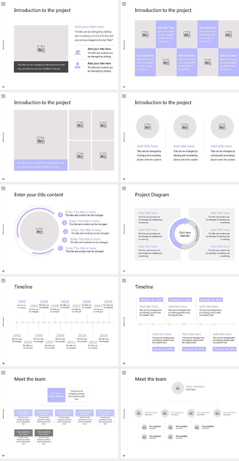 Codarts University for the Arts Competition/Entrepreneurship Contest PPT Template4:3 ratio PPT effect preview image3