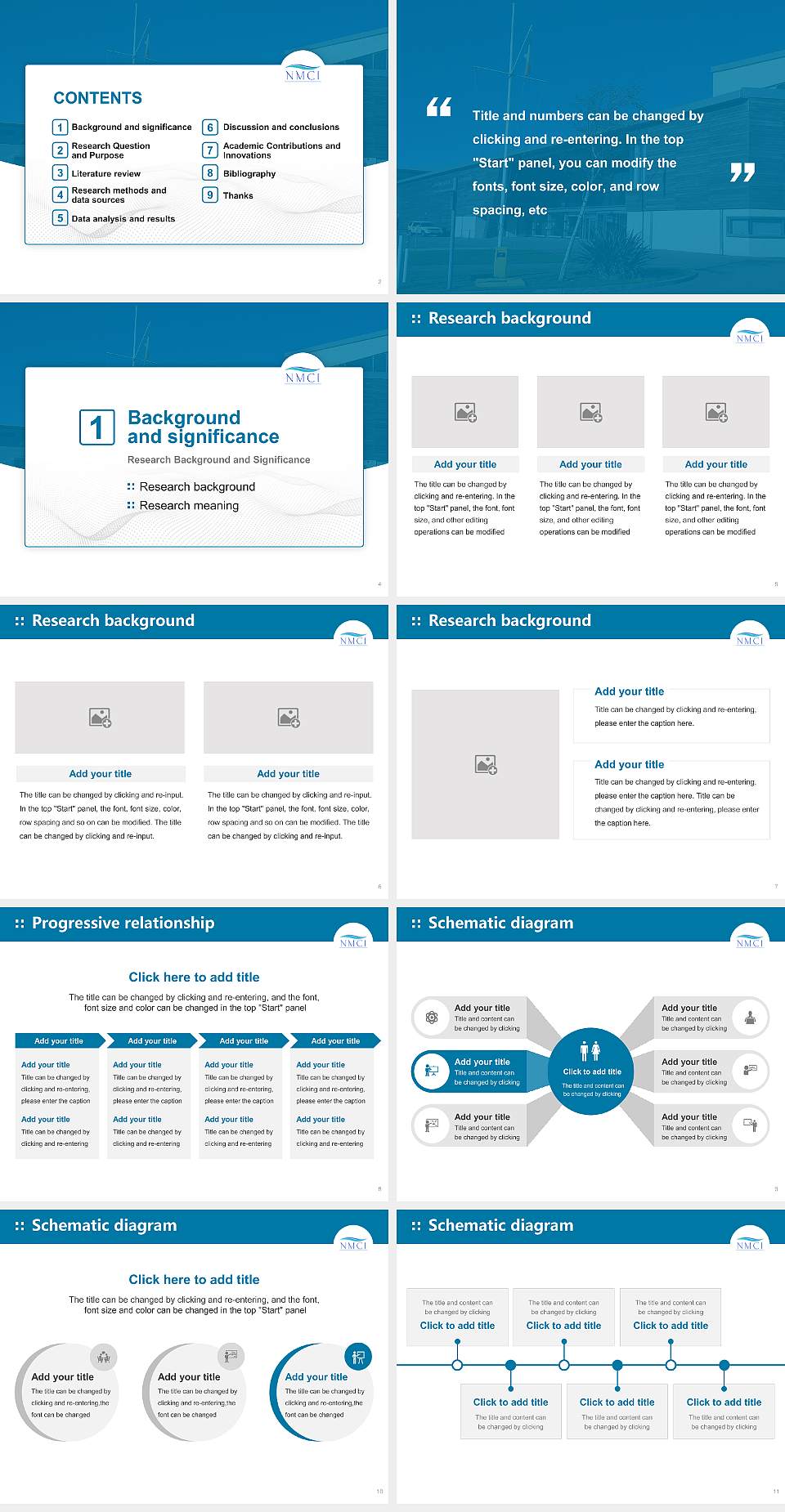 National Maritime College of Ireland Graduation Thesis Defense PPT Template4:3 ratio PPT effect preview image2
