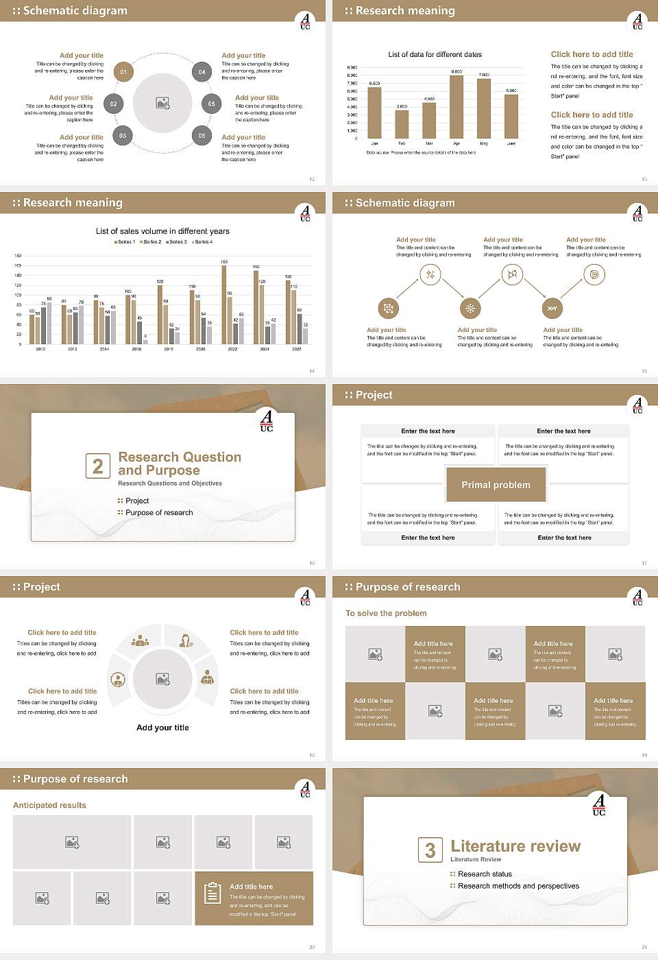 Amsterdam University College Graduation Thesis Defense PPT Template16:9 ratio PPT effect preview image3