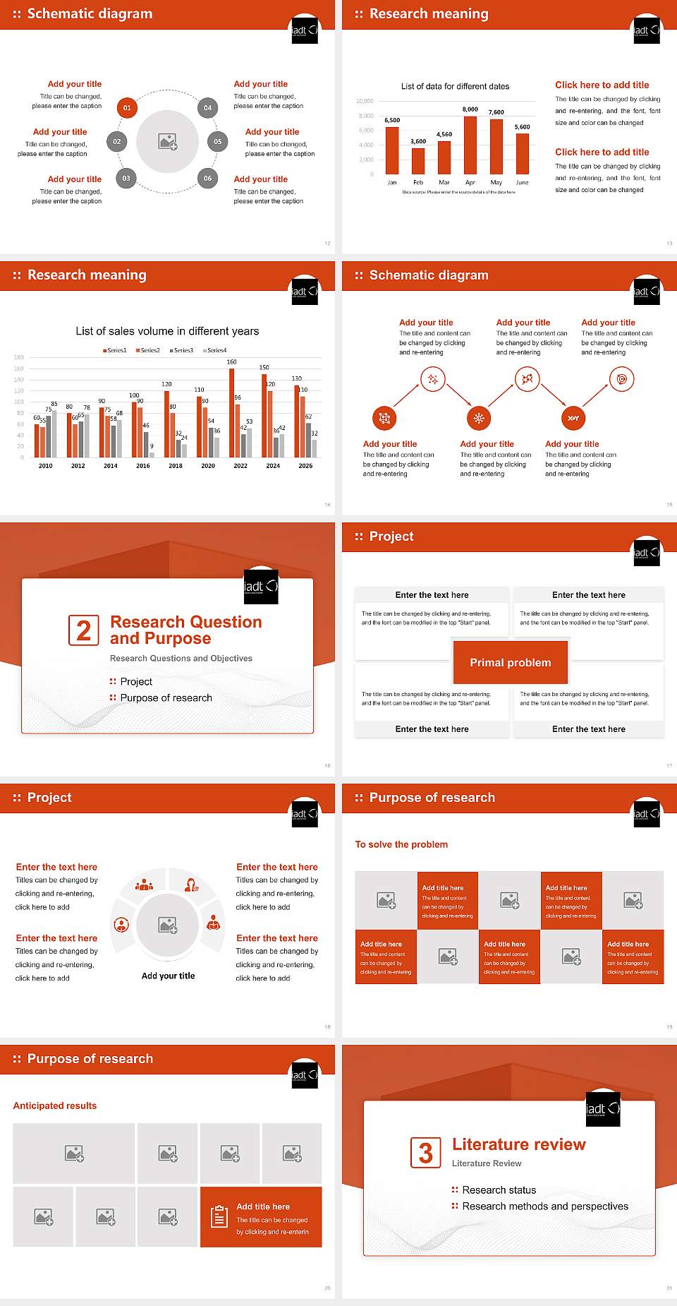 Dun Laoghaire Institute of Art, Design and Technology Graduation Thesis Defense PPT Template4:3 ratio PPT effect preview image3