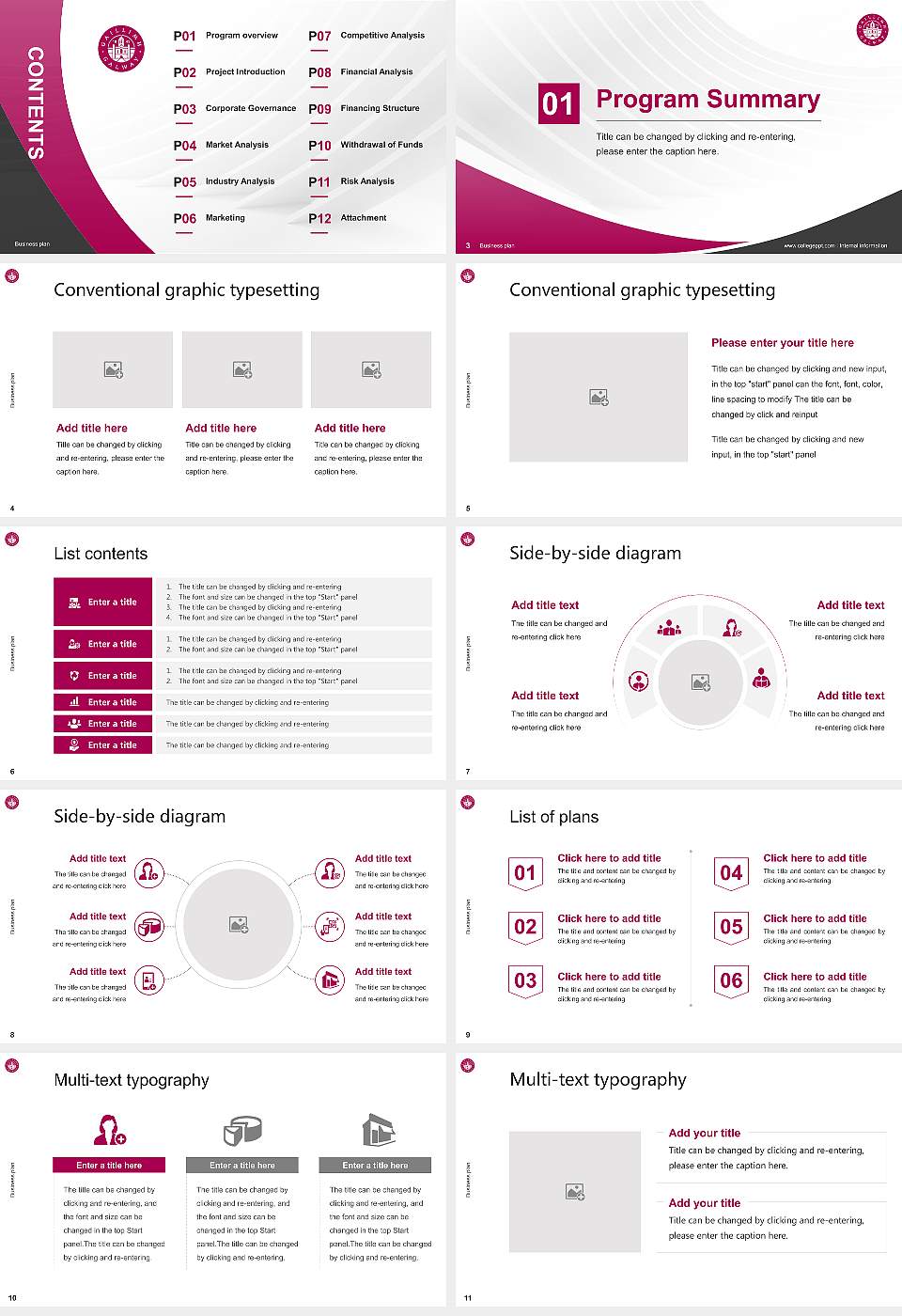 National University of Ireland, Galway Competition/Entrepreneurship Contest PPT Template16:9 ratio PPT effect preview image2