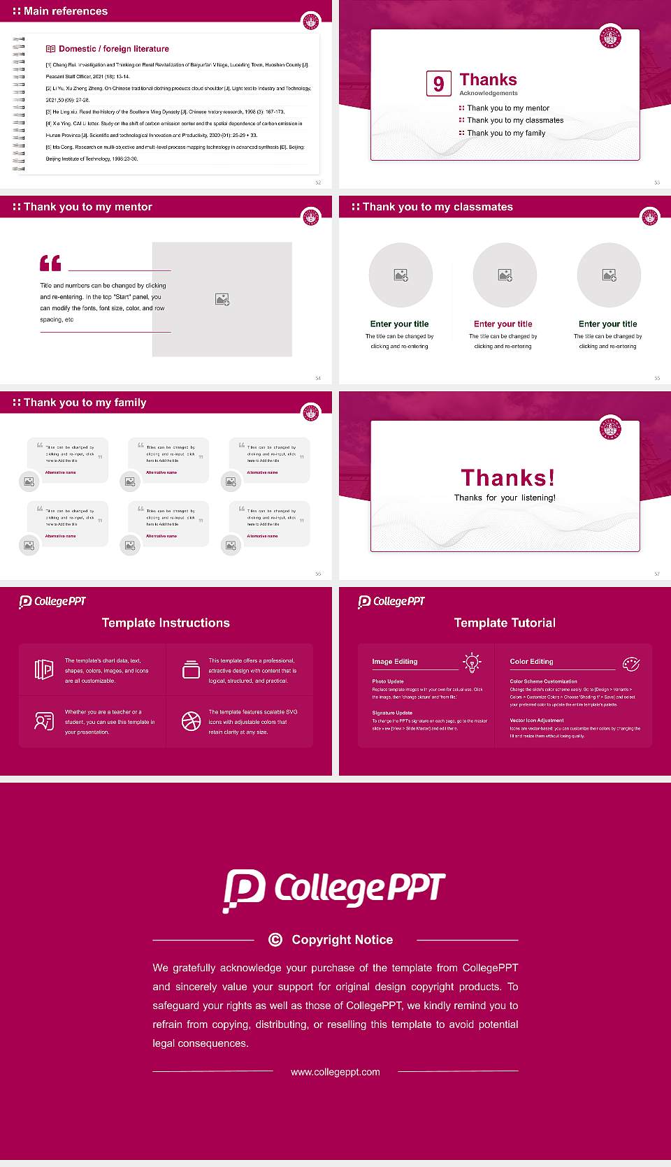 National University of Ireland, Galway Graduation Thesis Defense PPT Template16:9 ratio PPT effect preview image7