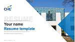 Ede Christian University of Applied Sciences Resume PPT Template