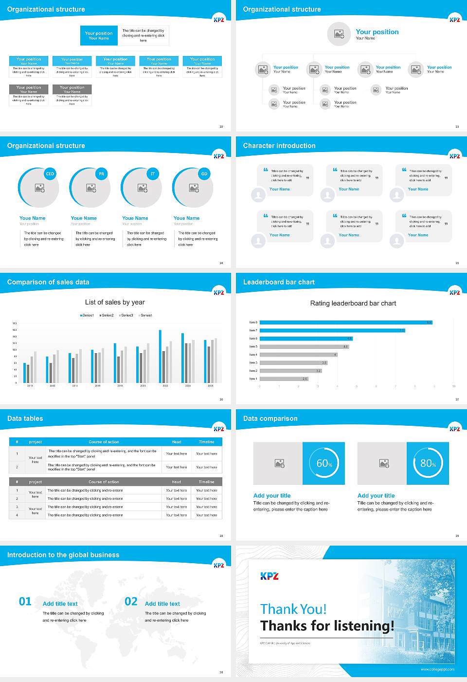 KPZ Catholic University of Applied Sciences Academic Presentation/Research Findings Report PPT Template16:9 ratio PPT effect preview image4