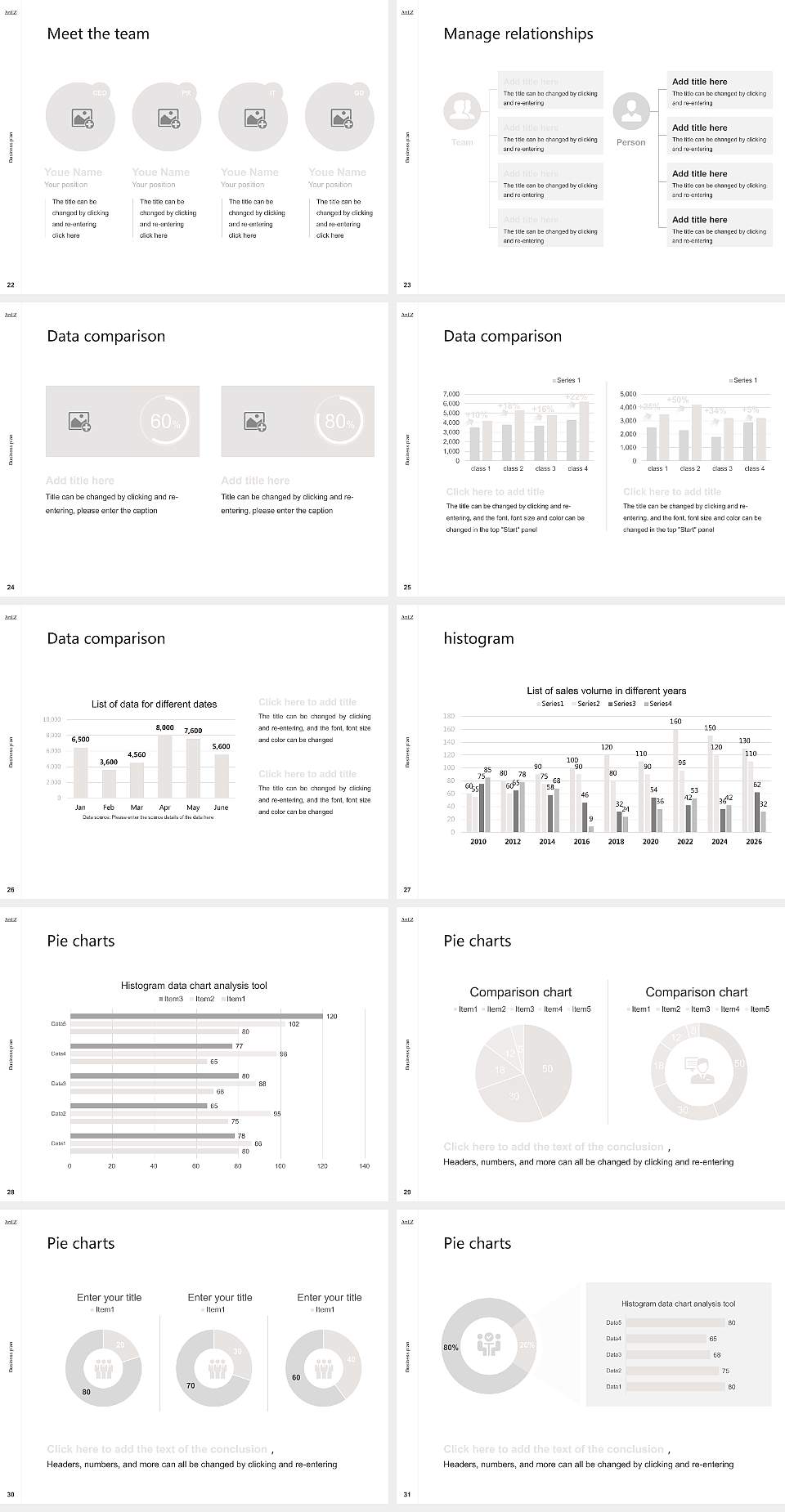 ArtEZ University of the Arts Competition/Entrepreneurship Contest PPT Template4:3 ratio PPT effect preview image4