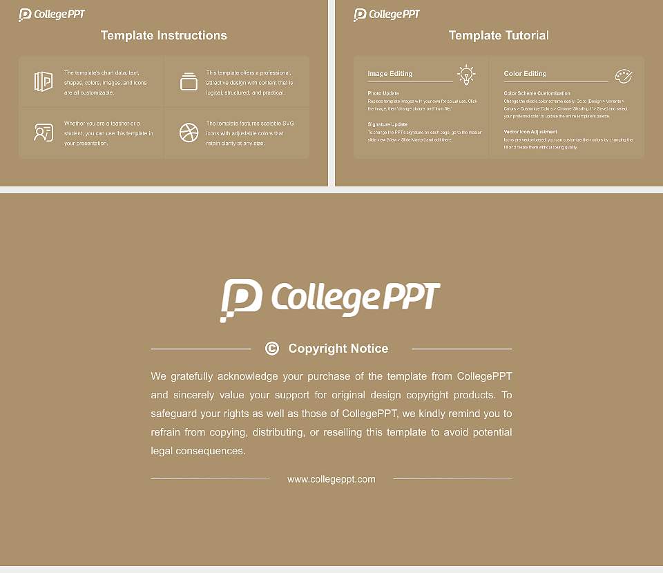 Amsterdam University College Academic Presentation/Research Findings Report PPT Template16:9 ratio PPT effect preview image5