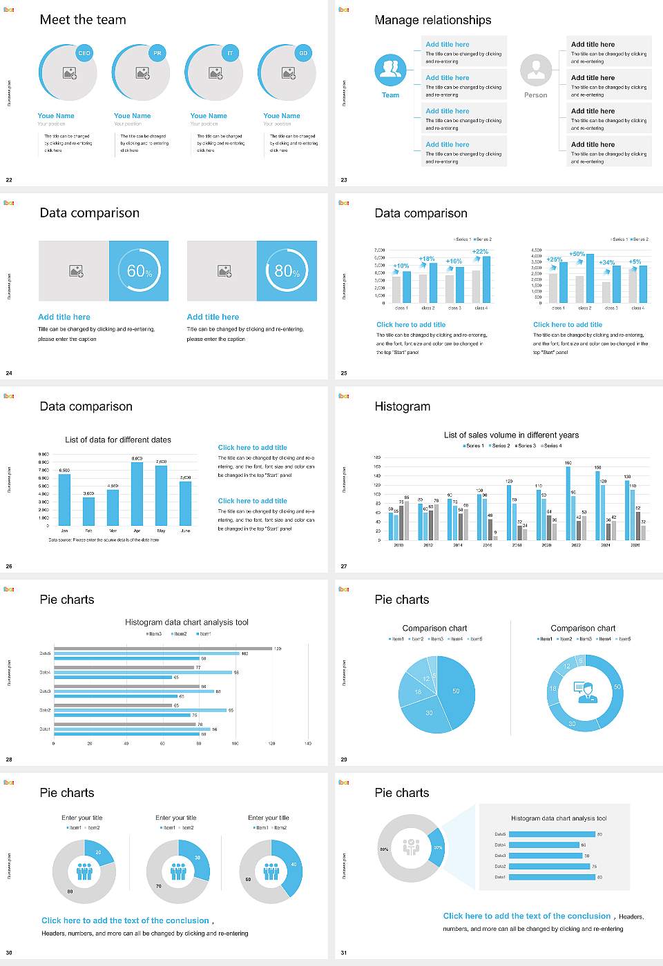 IBAT College Dublin Competition/Entrepreneurship Contest PPT Template16:9 ratio PPT effect preview image4