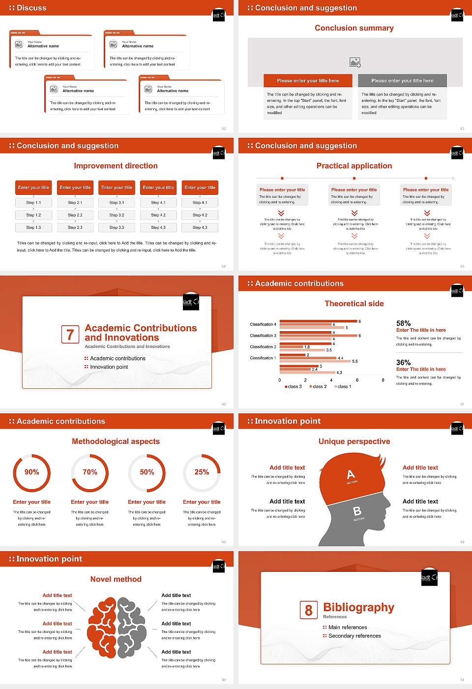 Dun Laoghaire Institute of Art, Design and Technology Graduation Thesis Defense PPT Template16:9 ratio PPT effect preview image6