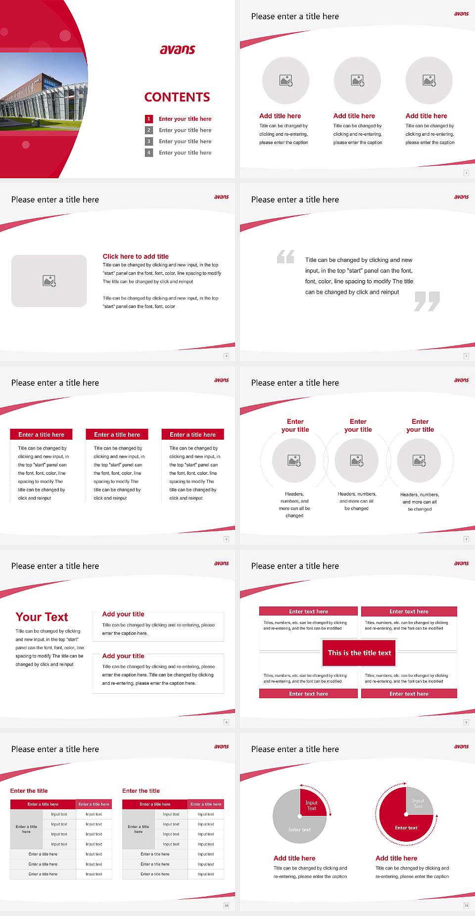 Avans University of Applied Sciences Course/Courseware Creation PPT Template4:3 ratio PPT effect preview image2