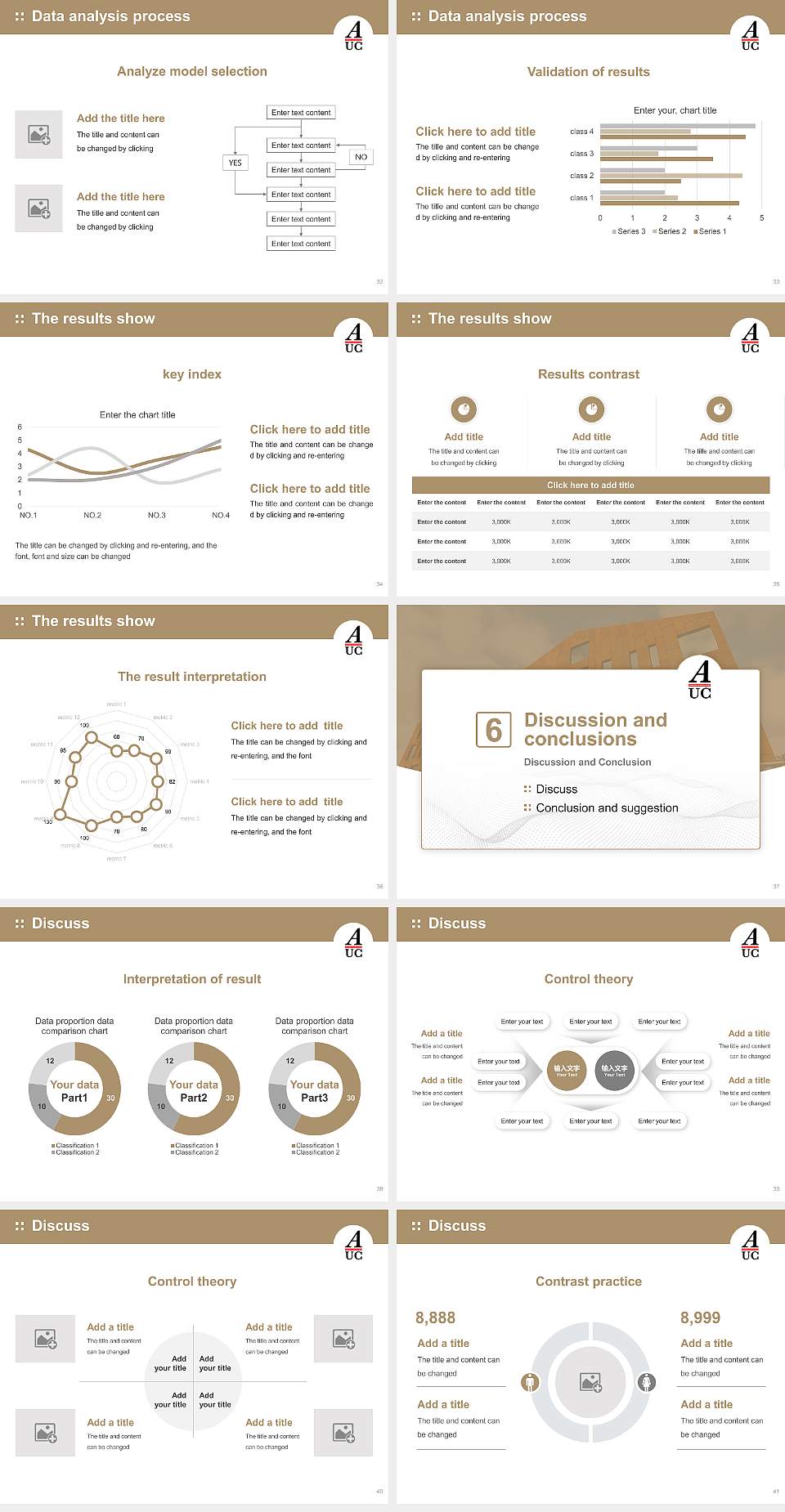 Amsterdam University College Graduation Thesis Defense PPT Template4:3 ratio PPT effect preview image5