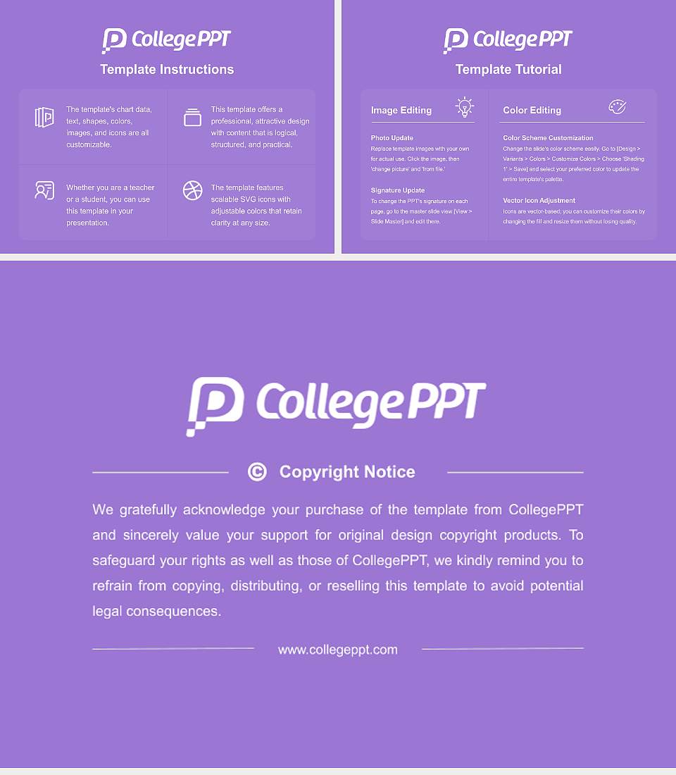 Yoobee College of Creative Innovation Academic Presentation/Research Findings Report PPT Template4:3 ratio PPT effect preview image5