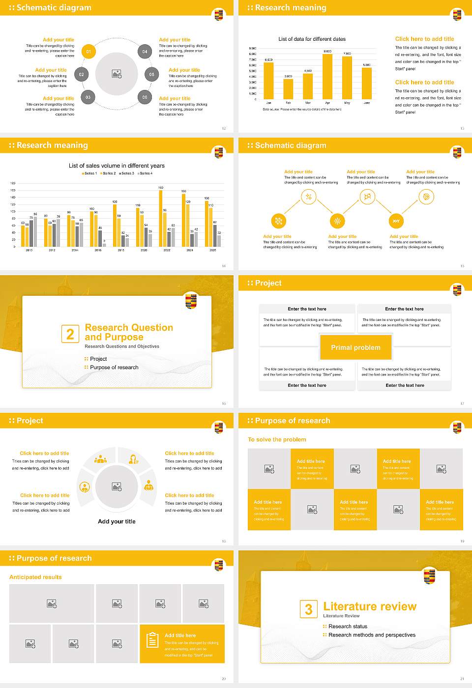 Nyenrode Business University Graduation Thesis Defense PPT Template16:9 ratio PPT effect preview image3