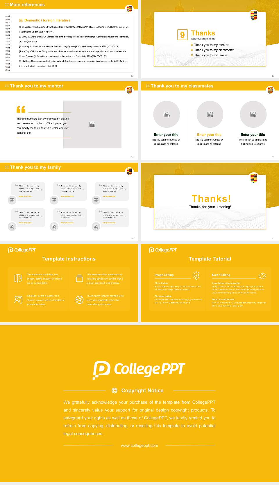 Nyenrode Business University Graduation Thesis Defense PPT Template16:9 ratio PPT effect preview image7
