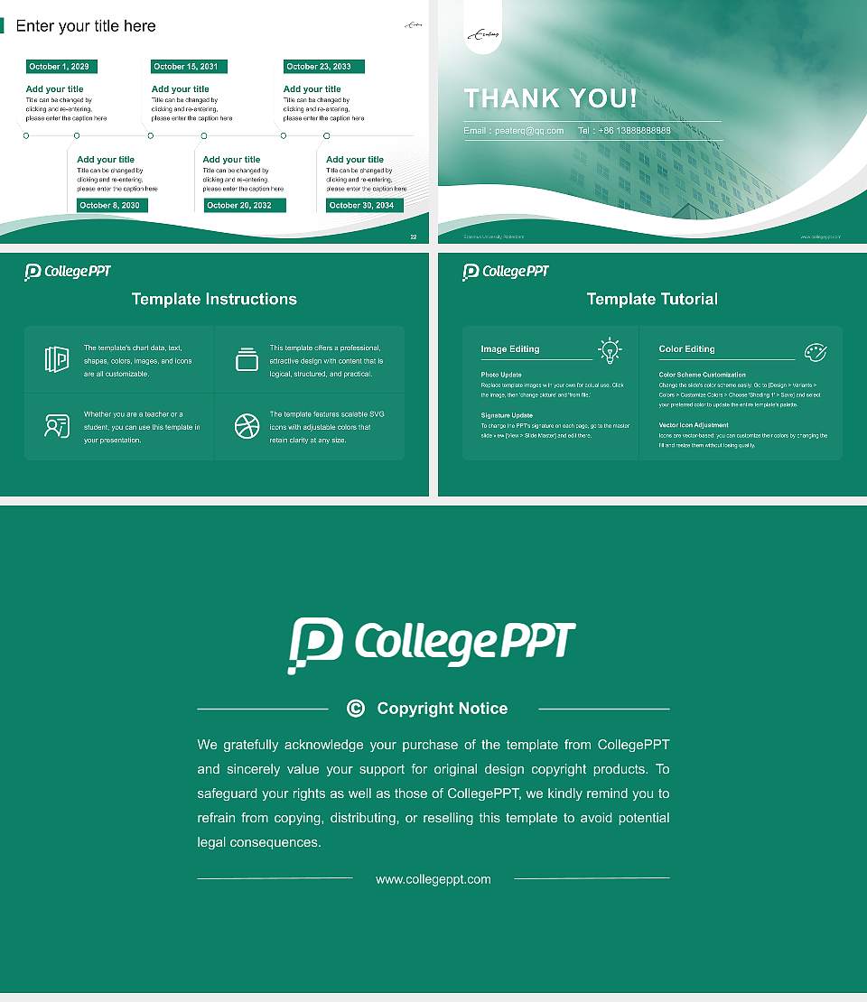 Erasmus University Rotterdam Lecture Sharing and Networking Event PPT Template16:9 ratio PPT effect preview image4