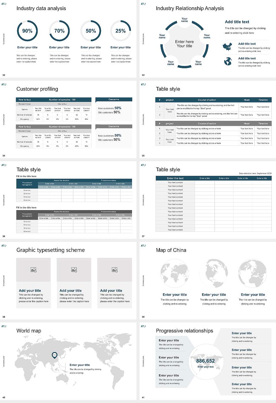 Atlantic Technological University Competition/Entrepreneurship Contest PPT Template16:9 ratio PPT effect preview image5