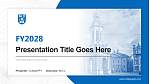 Trinity College Dublin, University of Dublin Akademik Templat PPT