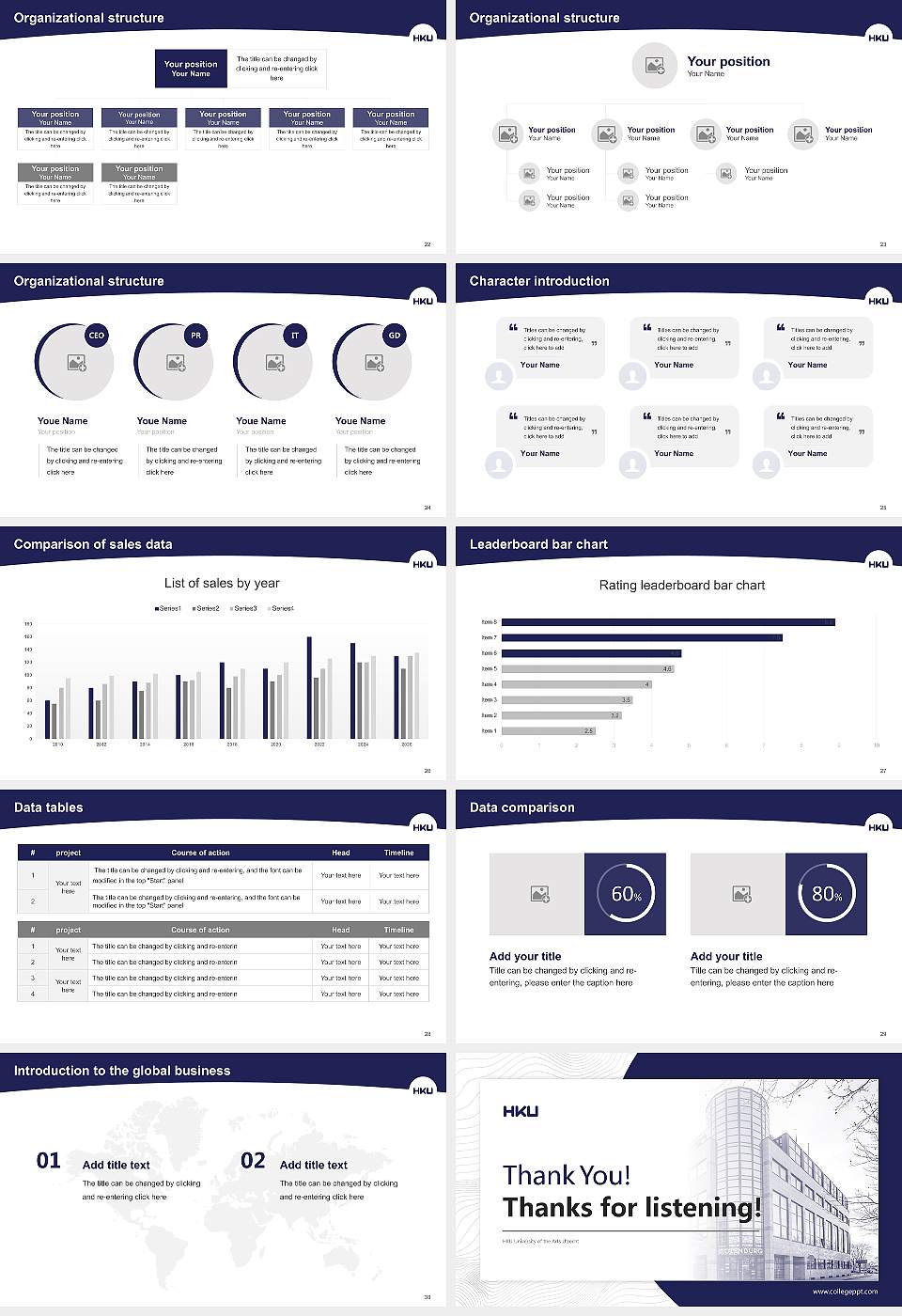 HKU University of the Arts Utrecht Academic Presentation/Research Findings Report PPT Template16:9 ratio PPT effect preview image4