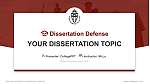 Radboud University Disputation Powerpoint Vorlage