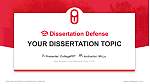 Open University in the Netherlands Graduation Thesis Defense PPT Template