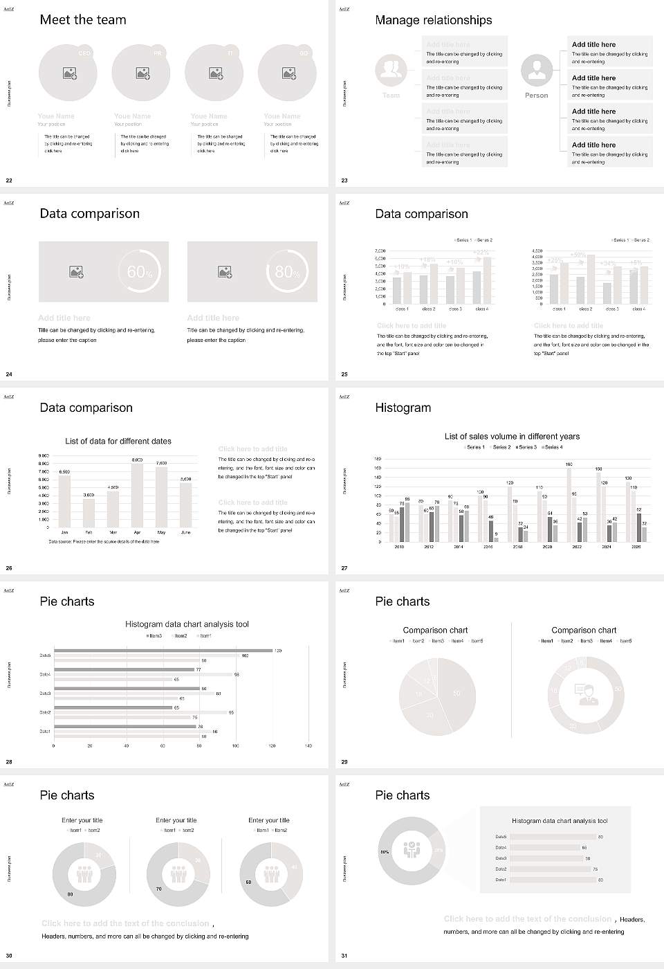 ArtEZ University of the Arts Competition/Entrepreneurship Contest PPT Template16:9 ratio PPT effect preview image4