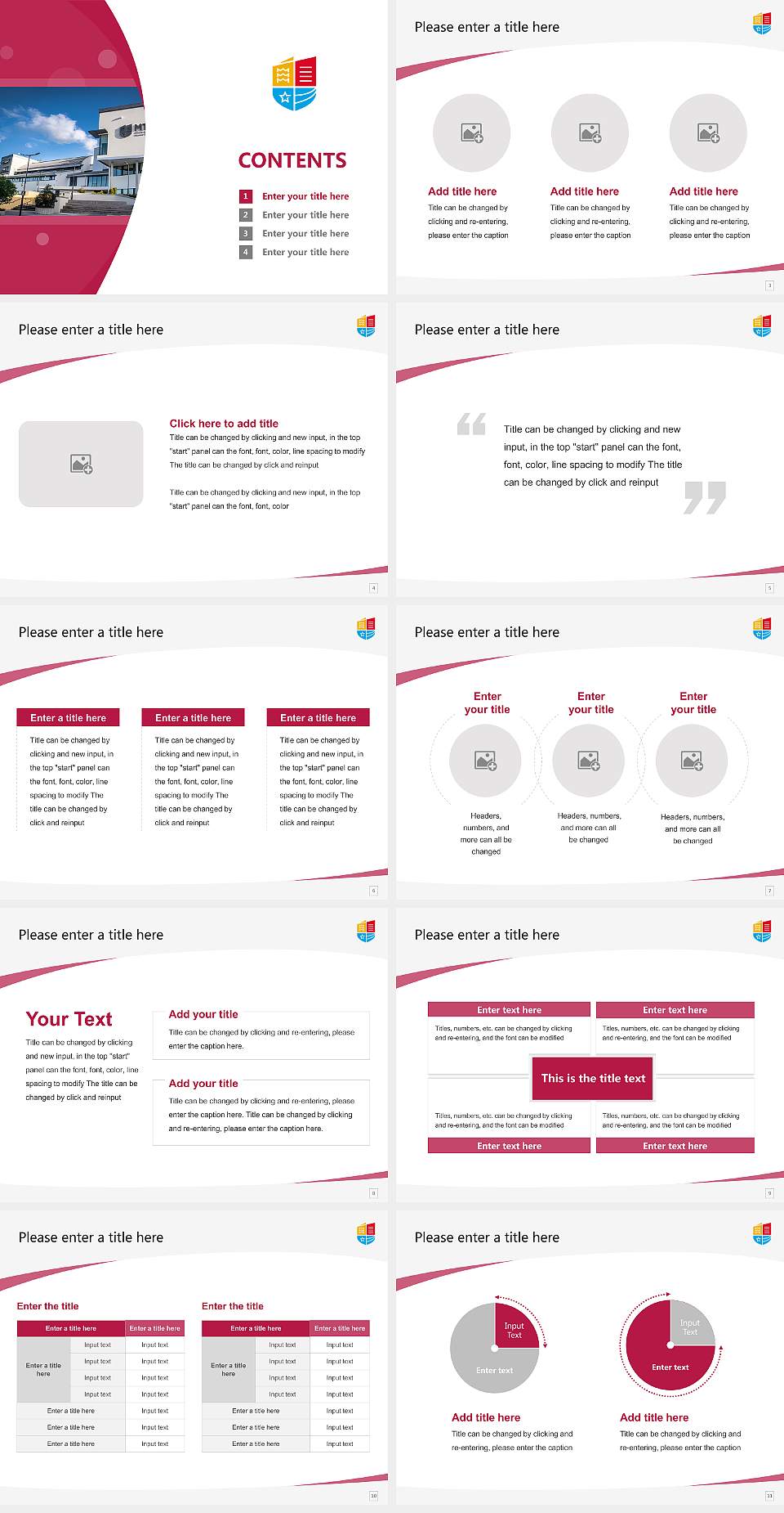 Munster Technological University Course/Courseware Creation PPT Template4:3 ratio PPT effect preview image2