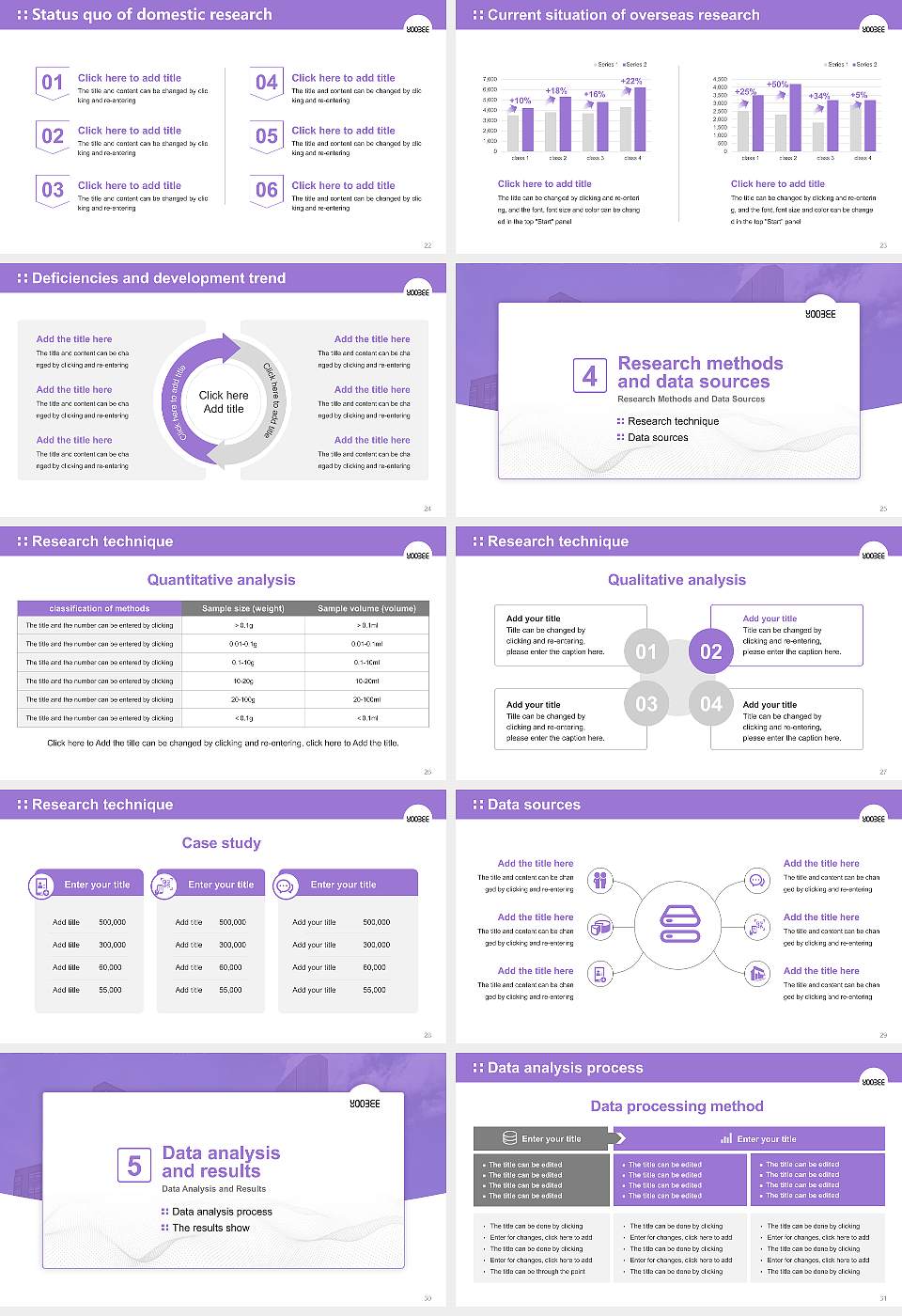 Yoobee College of Creative Innovation Graduation Thesis Defense PPT Template16:9 ratio PPT effect preview image4