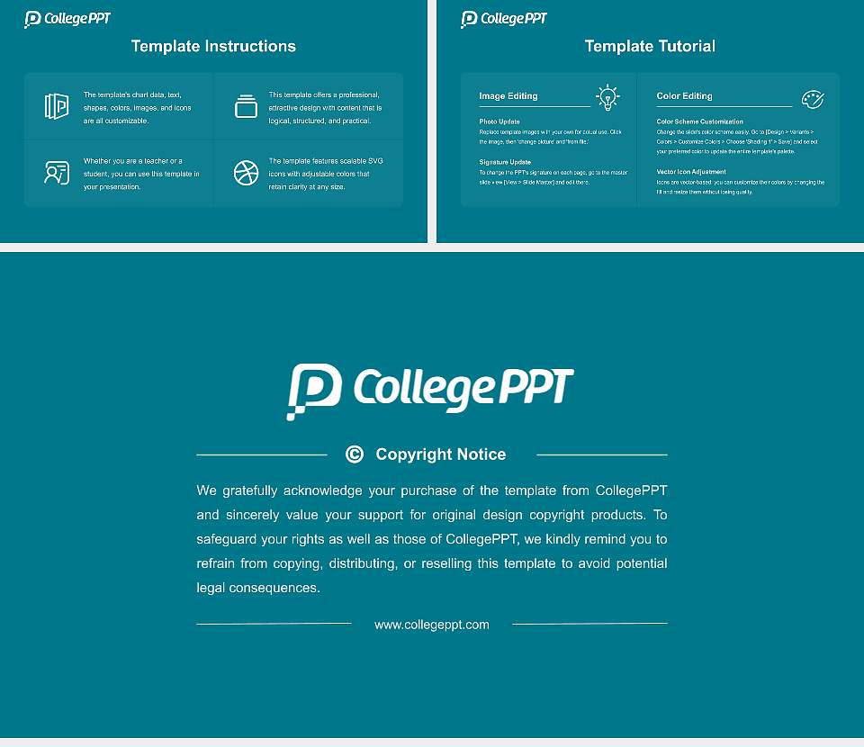 Maynooth University Academic Presentation/Research Findings Report PPT Template16:9 ratio PPT effect preview image5