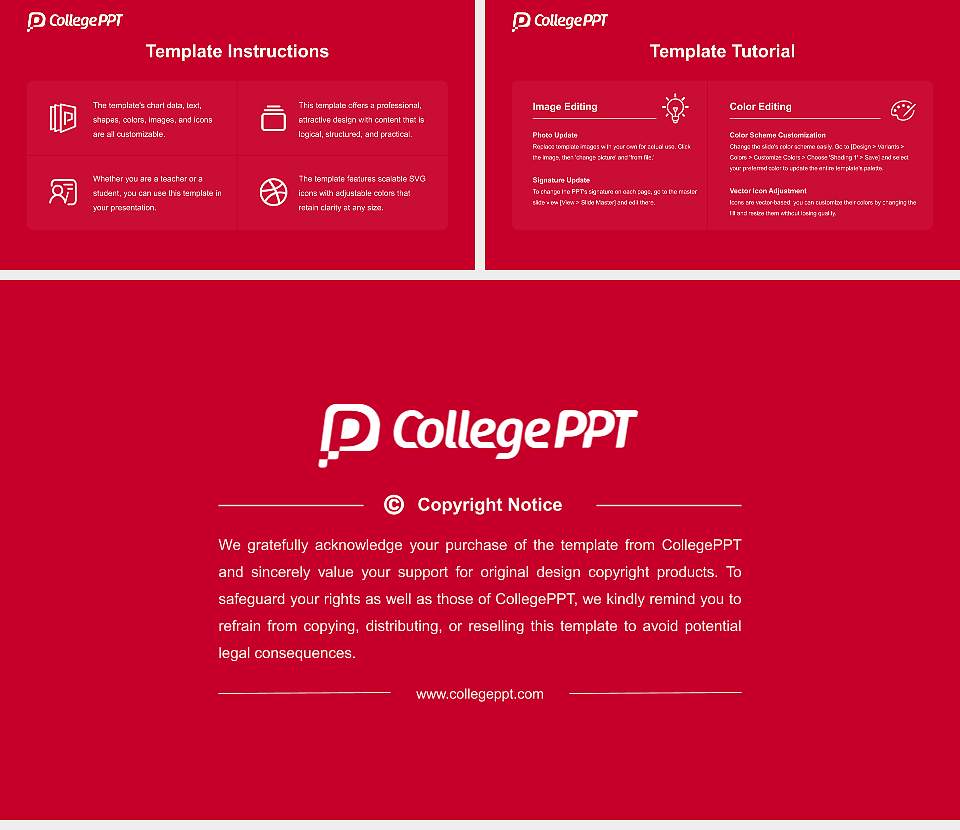 Avans University of Applied Sciences Course/Courseware Creation PPT Template16:9 ratio PPT effect preview image5