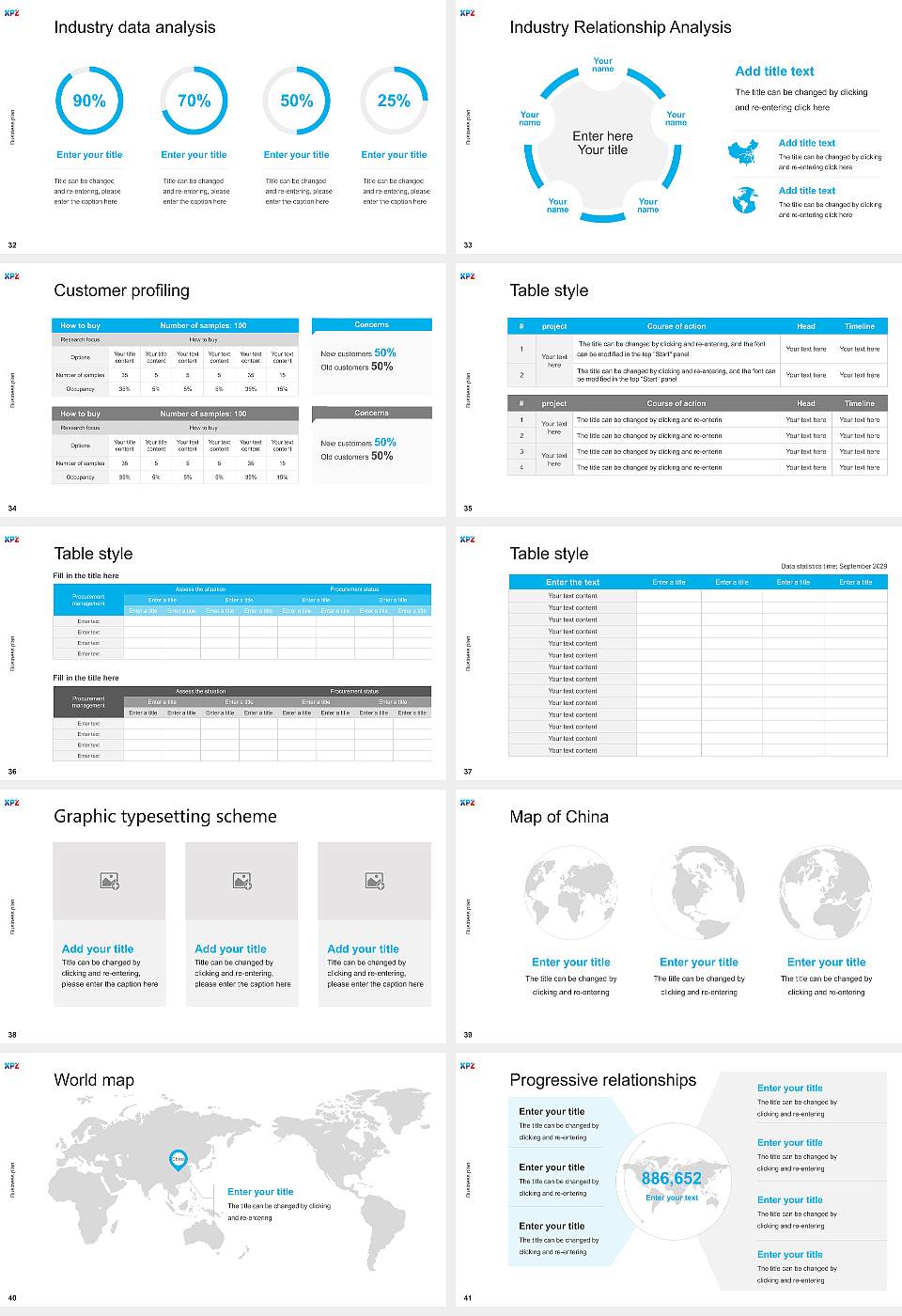 KPZ Catholic University of Applied Sciences Competition/Entrepreneurship Contest PPT Template16:9 ratio PPT effect preview image5