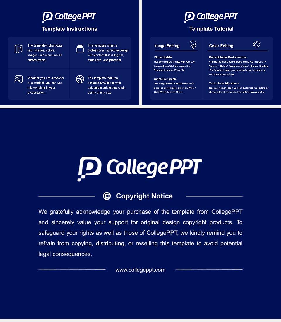 Leiden University Course/Courseware Creation PPT Template4:3 ratio PPT effect preview image5