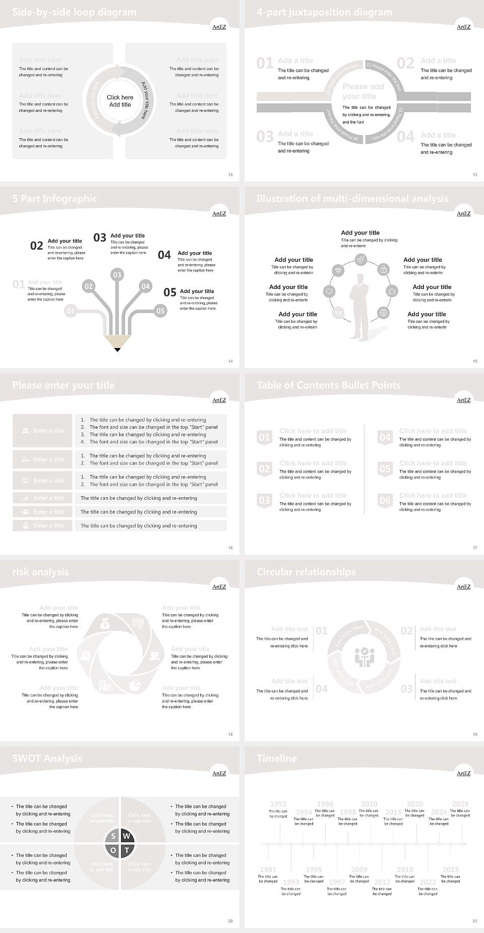 ArtEZ University of the Arts Academic Presentation/Research Findings Report PPT Template4:3 ratio PPT effect preview image3