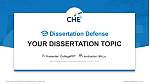 Ede Christian University of Applied Sciences Graduation Thesis Defense PPT Template