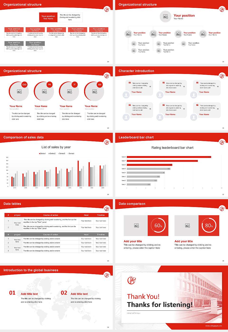 Hotelschool The Hague Academic Presentation/Research Findings Report PPT Template16:9 ratio PPT effect preview image4