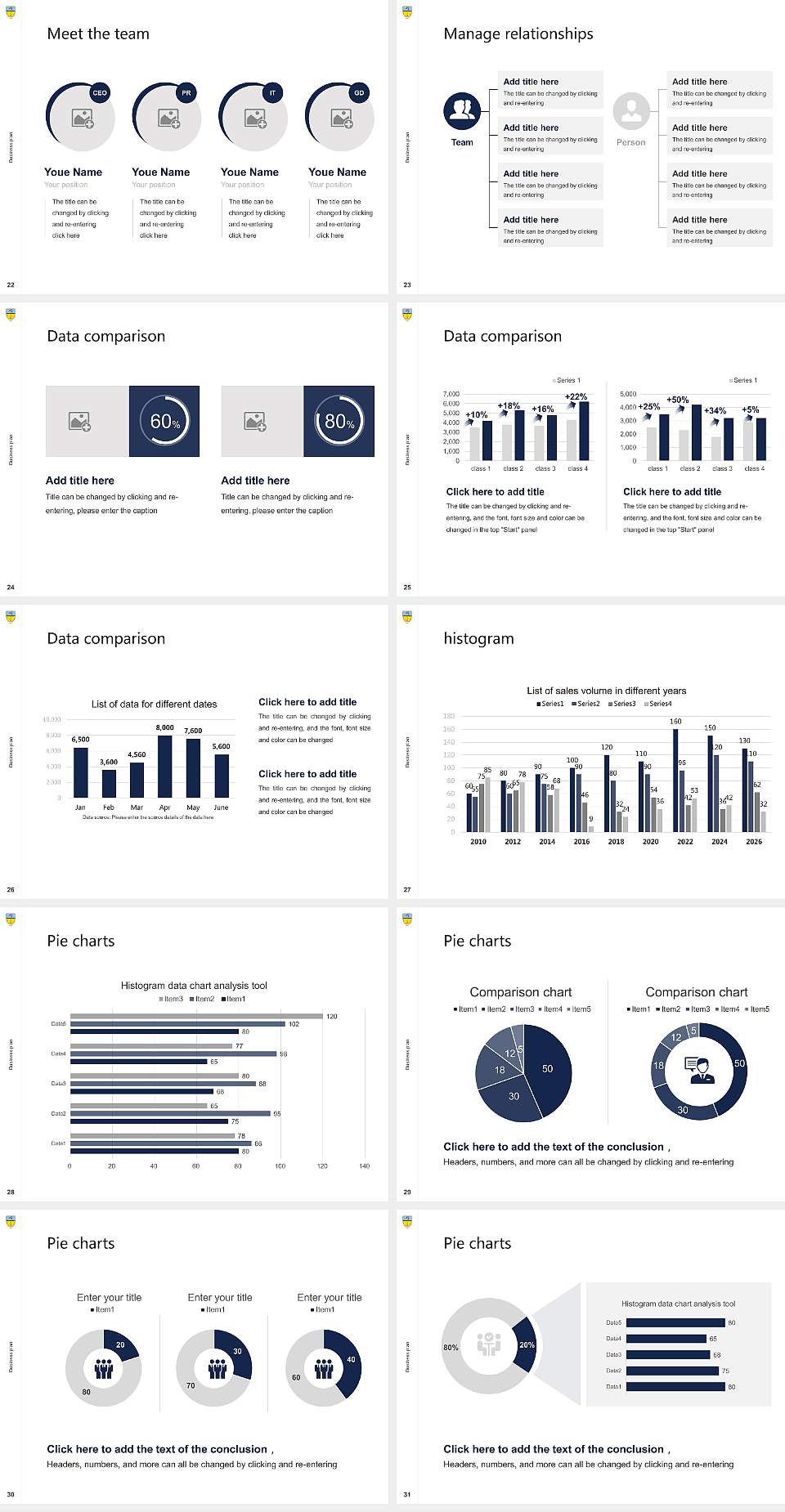 Hibernia College Competition/Entrepreneurship Contest PPT Template4:3 ratio PPT effect preview image4