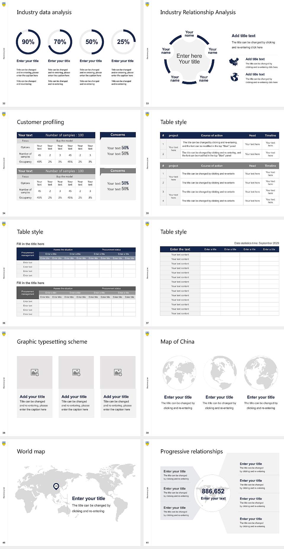 Hibernia College Competition/Entrepreneurship Contest PPT Template4:3 ratio PPT effect preview image5
