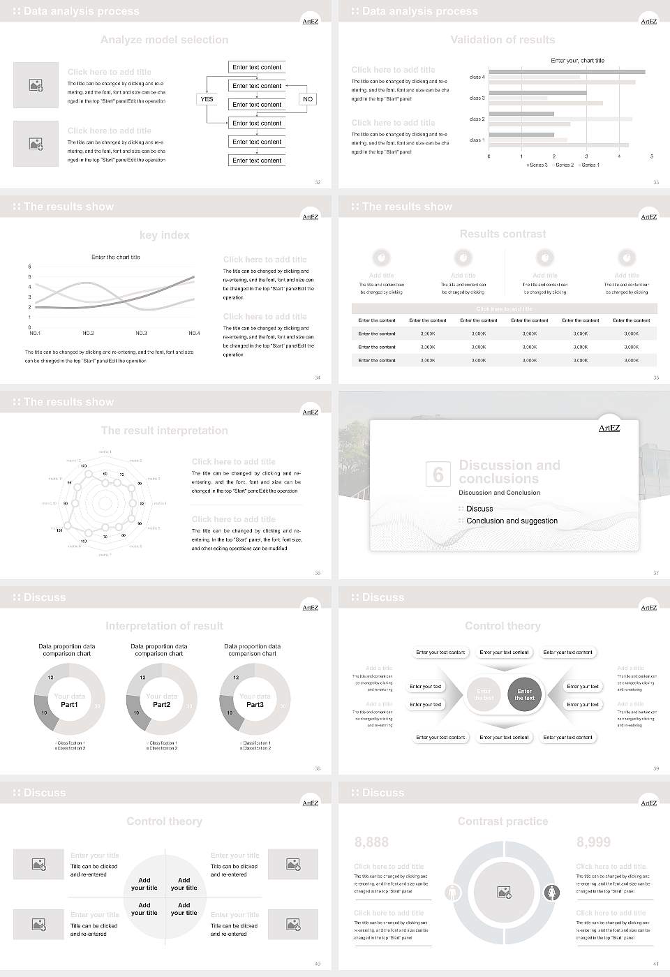 ArtEZ University of the Arts Graduation Thesis Defense PPT Template16:9 ratio PPT effect preview image5