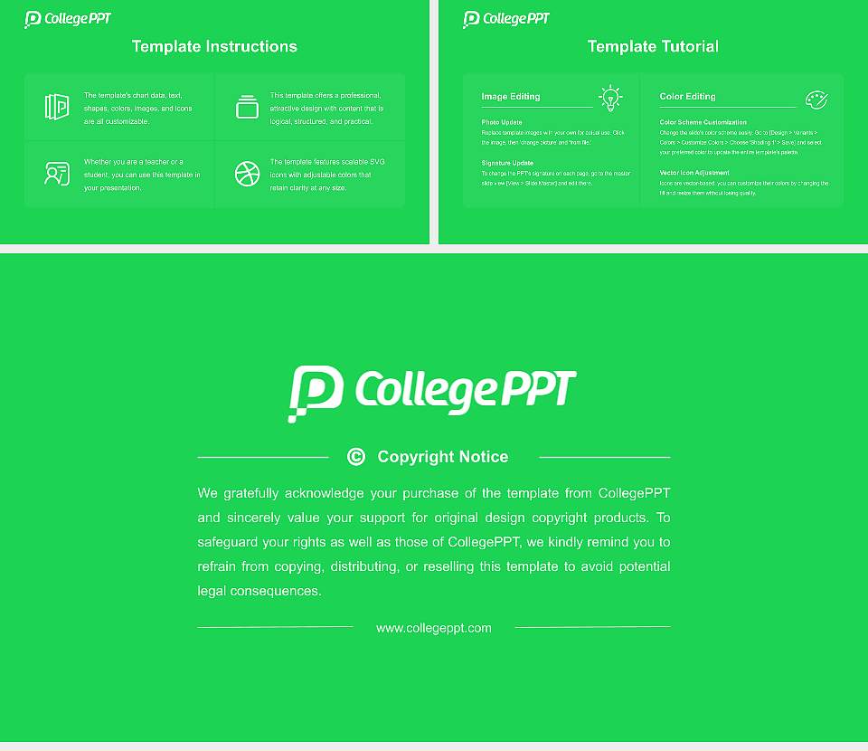 HAS University of Applied Sciences Course/Courseware Creation PPT Template16:9 ratio PPT effect preview image5