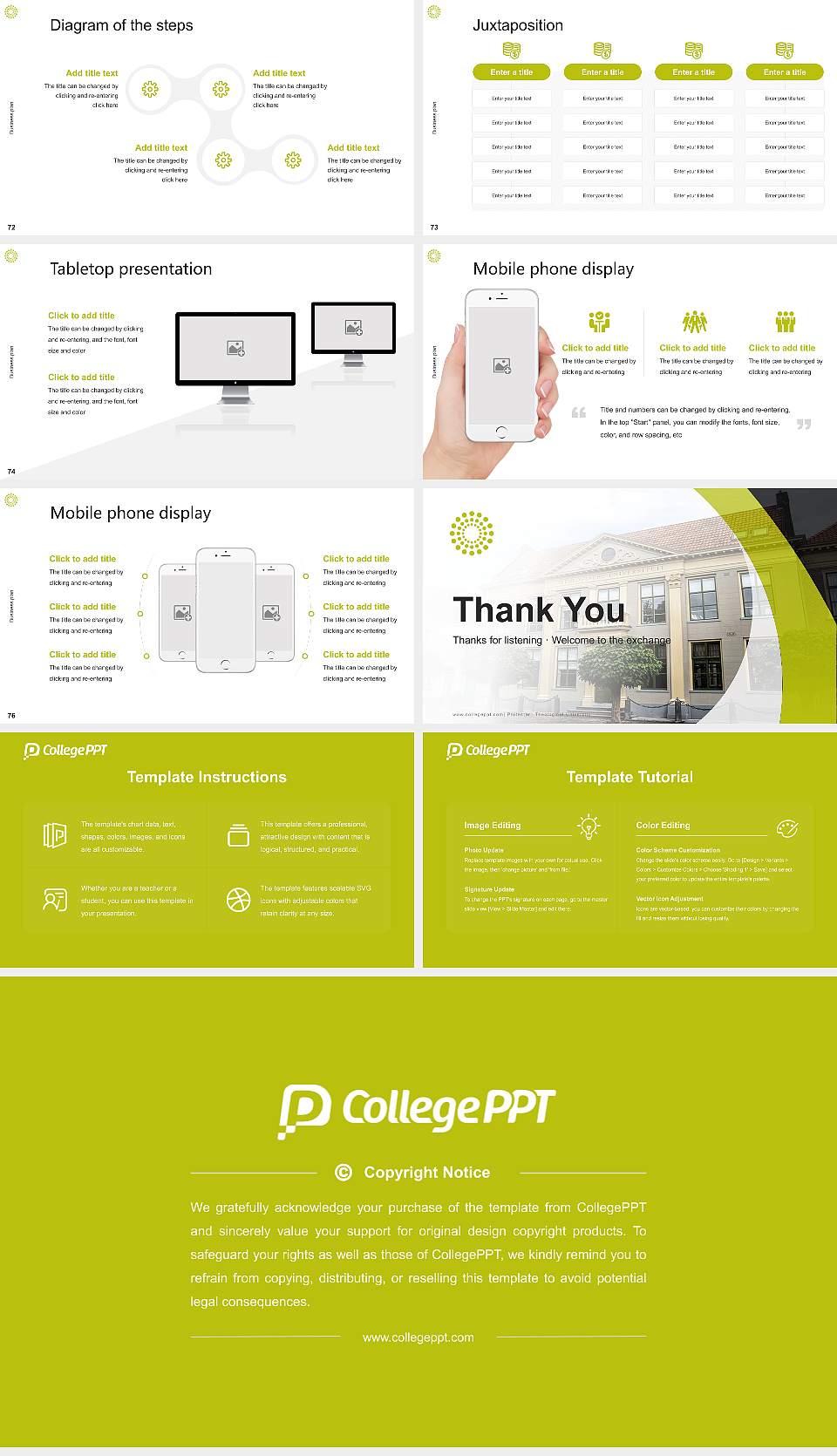 Protestant Theological University Competition/Entrepreneurship Contest PPT Template16:9 ratio PPT effect preview image9