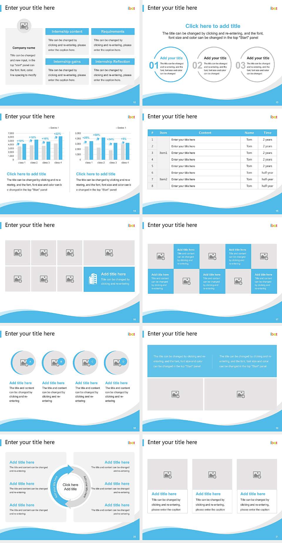IBAT College Dublin Lecture Sharing and Networking Event PPT Template4:3 ratio PPT effect preview image3