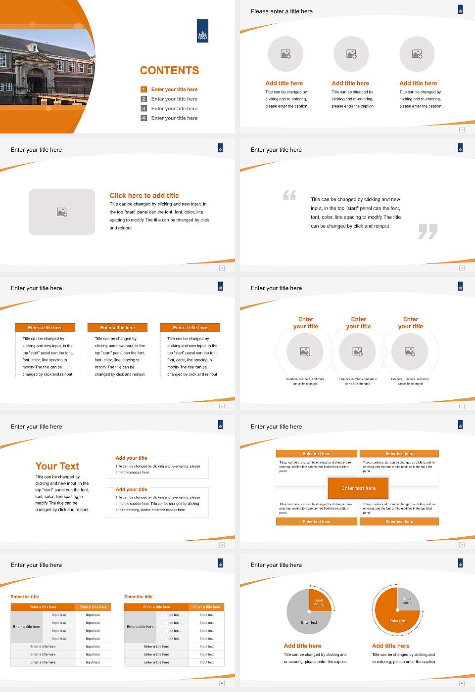 Netherlands Defence Academy Course/Courseware Creation PPT Template16:9 ratio PPT effect preview image2