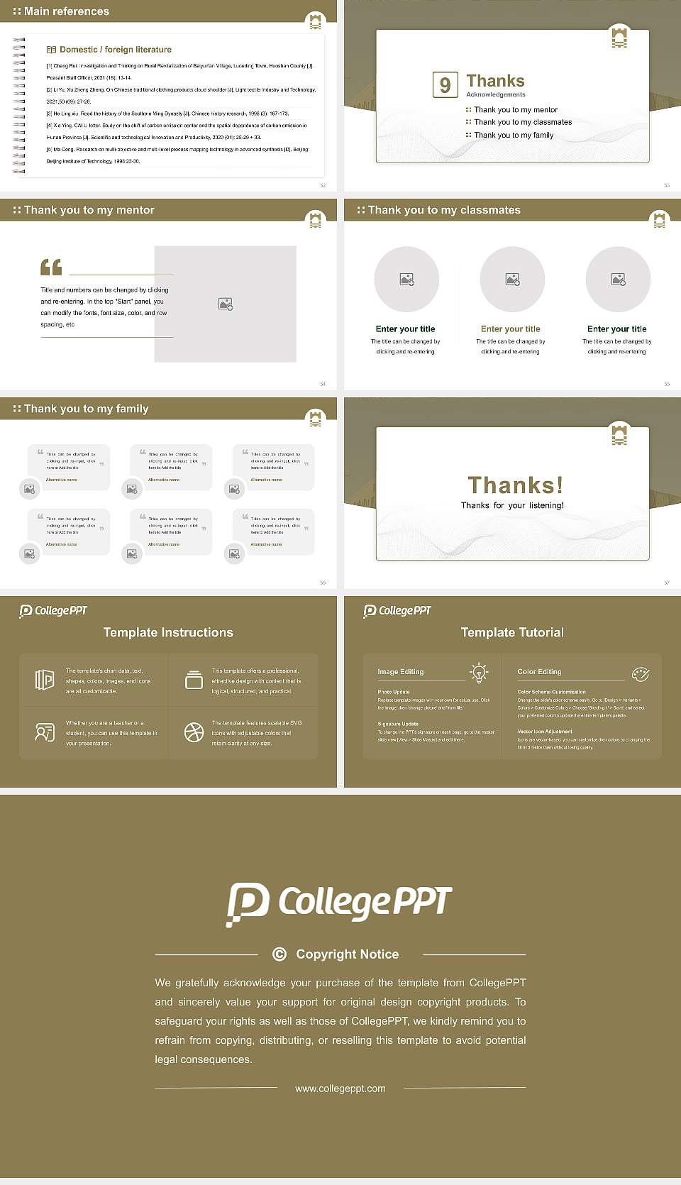 Technological University of the Shannon Graduation Thesis Defense PPT Template16:9 ratio PPT effect preview image7