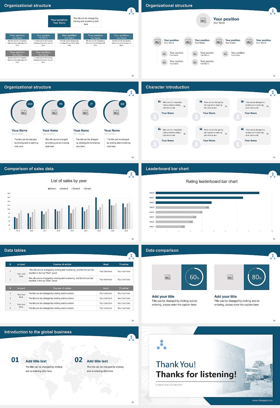 Iselinge University of Applied Sciences Academic Presentation/Research Findings Report PPT Template16:9 ratio PPT effect preview image4