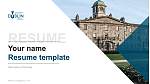 Dublin Institute of Technology이력서PPT 템플릿