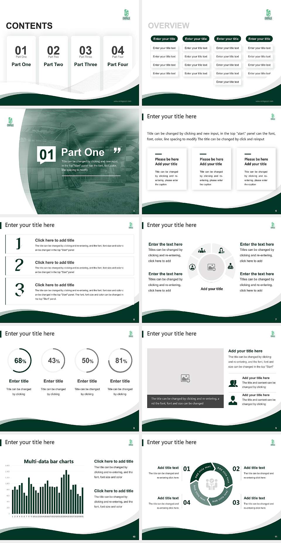 University of Limerick Lecture Sharing and Networking Event PPT Template4:3 ratio PPT effect preview image2