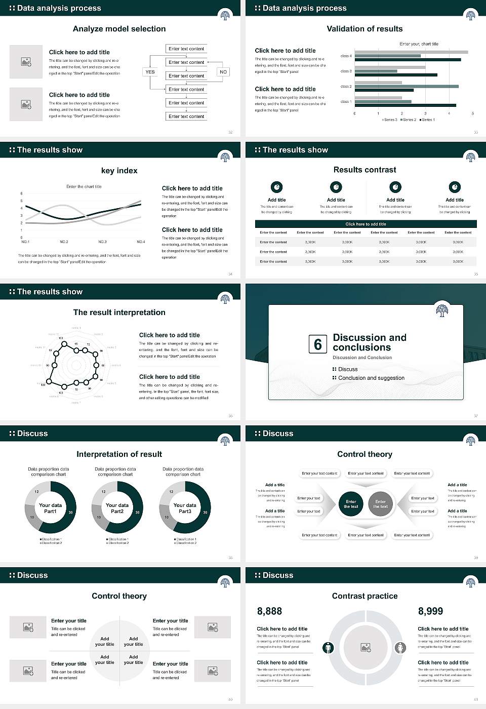 Notenboom Business School Graduation Thesis Defense PPT Template16:9 ratio PPT effect preview image5