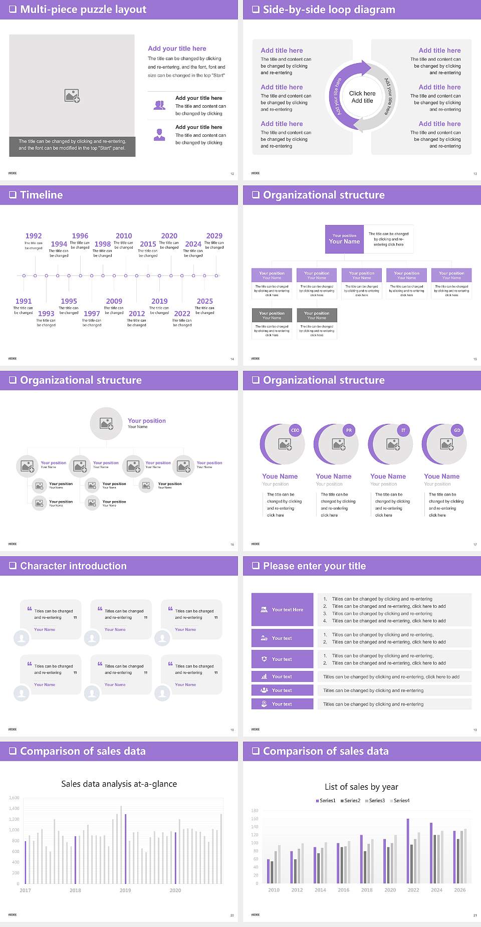 Yoobee College of Creative Innovation General Purpose PPT Template4:3 ratio PPT effect preview image3